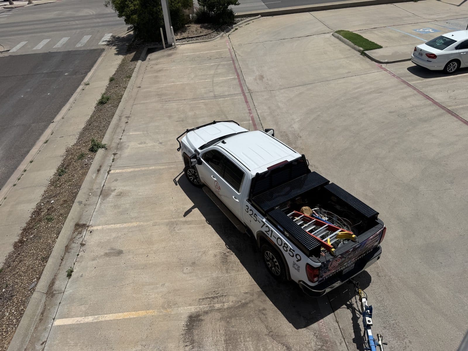 Trinity Service Pros service truck ready for an electrical job